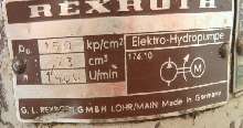 Hydraulikaggregat REXROTH U 11.0 R 3,8 - 20 P = 150 kp/cm² Hydraulikaggregat  1,1 kW Bilder auf Industry-Pilot